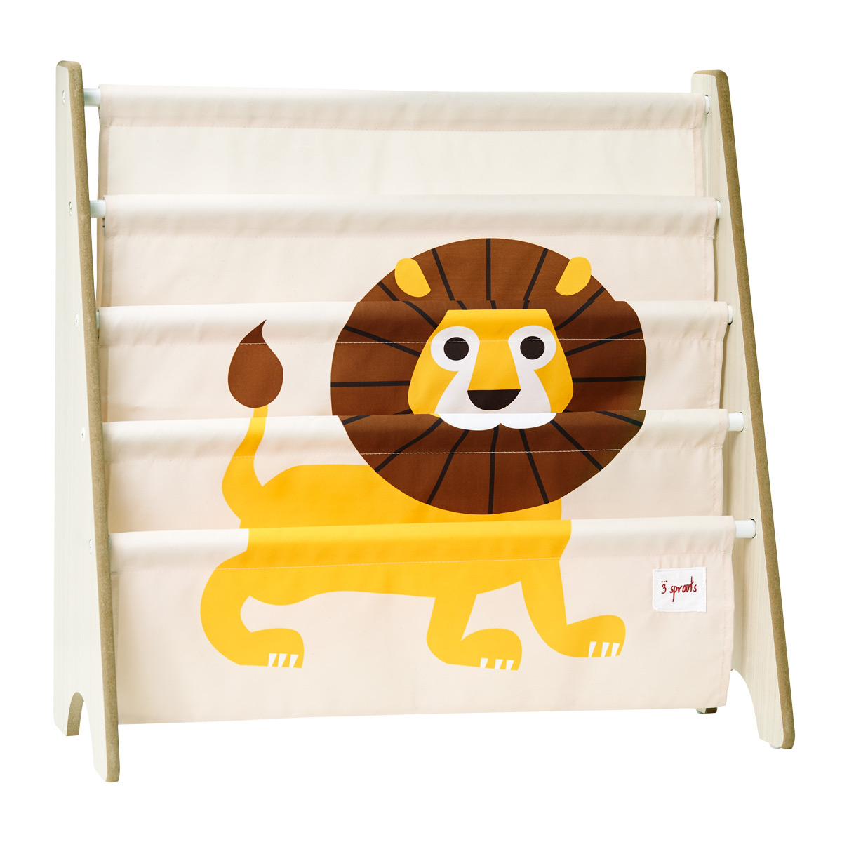 3 Sprouts Lion Book Rack