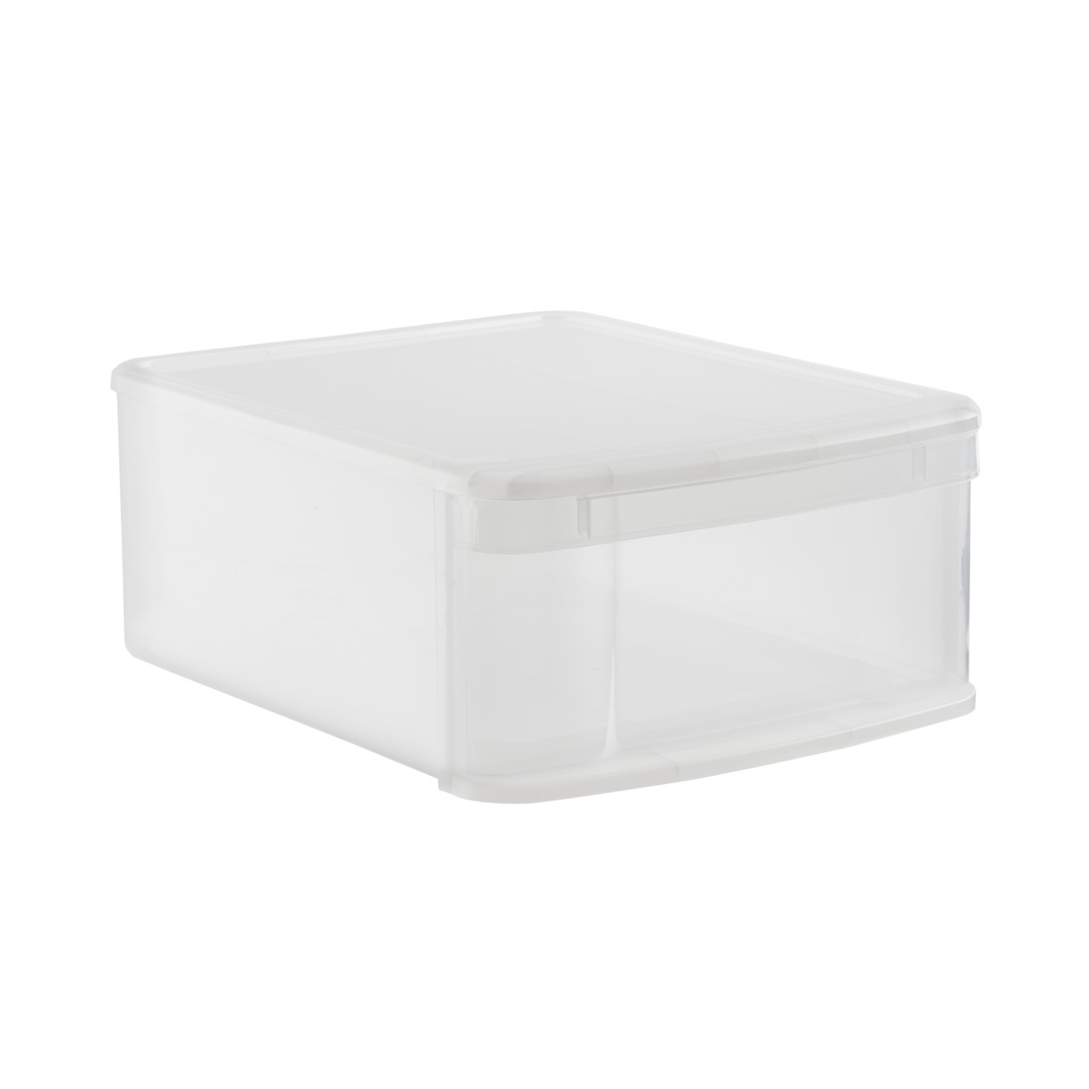 STORi Audrey Stackable Clear Plastic Organizer Drawers