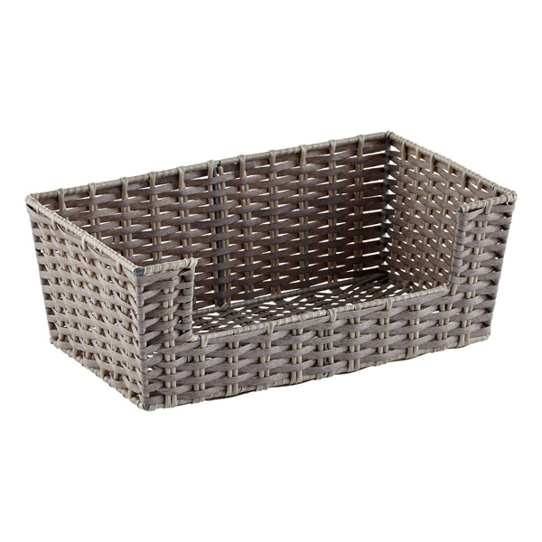 SANNO 14 Stackable Baskets Pantry Bins Storage Baskets Metal Wire Basket,  Storage Organizer Basket Open Front for Kitchen Cabinets, Pantry, Closets