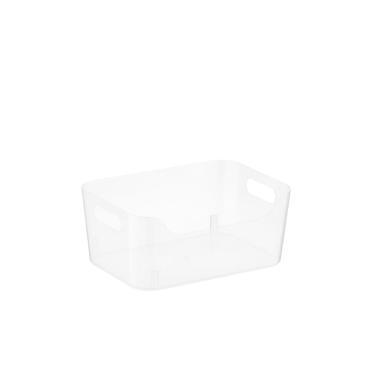 Home Basics Crossweave 7.75 x 5.25 x 2.5 Multi-Purpose Stackable Plastic  Storage Basket, (Pack of 4), STORAGE ORGANIZATION