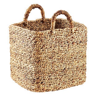 The Container Store® Callan Large Water Hyacinth Bin Natural