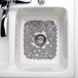 iDESIGN™ Large Pebblz Sink Mat Graphite
