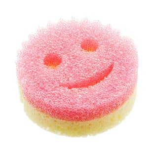 Scrub Mommy® Dual-Sided Scrubber & Sponge By Scrub Daddy in Pink