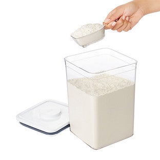 Oxo Pop Half-Cup Scoop - Clear