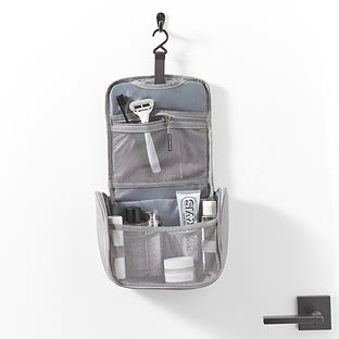 The Container Store® Hanging Toiletry Organizer Heather Grey