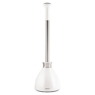 simplehuman® Toilet Plunger Steel & Black