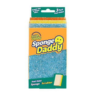 Scrub Daddy® Sponge Daddy Assorted Pkg/3