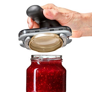 Good Grips Twisting Jar Opener with Base Pad, Black, 5 in OAL