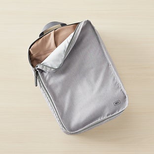 The Container Store® Reversible Clean/Dirty Cube Heather Grey