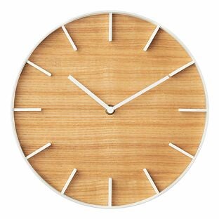 Yamazaki Home Rin Wall Clock - Natural