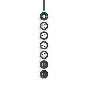 Photos - Surge Protector / Extension Lead 360 Electrical 360&trade; PowerCurve&trade; Surge Protector White 10-3/4" x 1-3/4" x 1-7/8" h 