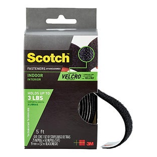 Scotch Medium Foam Hook and Loop Fastener 60 in. L 1 pk