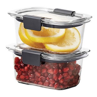 Rubbermaid Brilliance 2.85 Cup Food Storage Container - Clear