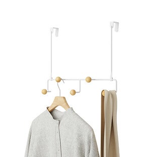 Umbra® Estique Over The Door Hook White/Natural