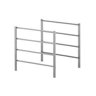 Elfa Classic® 7-Runner Cabinet-Depth Panels Platinum Set of 2