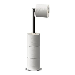 Joseph Joseph Easy-store Luxe 2-in-1 Toilet Roll Stand - Gray