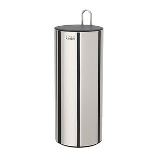 Joseph Joseph Easy-store Luxe Concealed Toilet Roll Holder - Gray