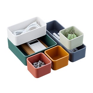 Three by Three reSTAK Multicolor Set of 6 Multi Set of 6