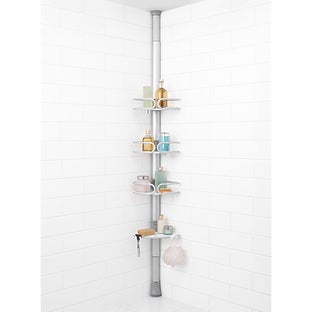 OXO Good Grips® Quick Extend Aluminum Pole Caddy Metallic