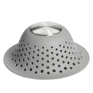Oxo Good Grips Silicone Pop-Up Drain Protector - Grey