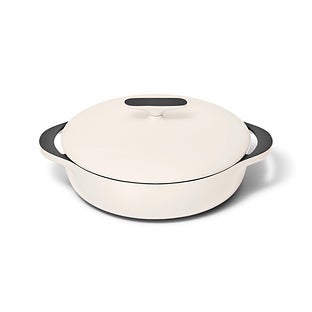 Caraway Cast Iron 3.5-Quart Braiser with Domed Lid - Rust