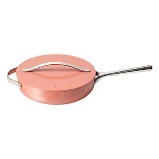 Caraway Non-Stick Ceramic 4.5 Qt Saute Pan - Sage