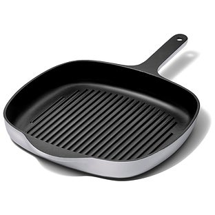 Caraway Enameled Cast Iron 10.5" Grill Pan - Rust