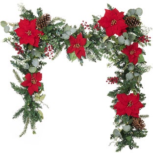 Village Lighting Company Artificial Garland with Lights Assorted