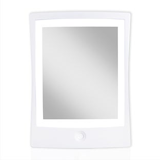 Zadro® LED Lighted Fogless Mirror Silver & White