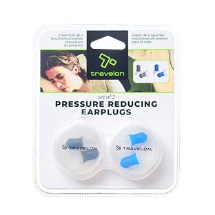 Travelon® Pressure Reducing Earplugs Set of 2
