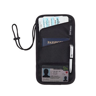 Travelon Id and Boarding Pass Holder - Black