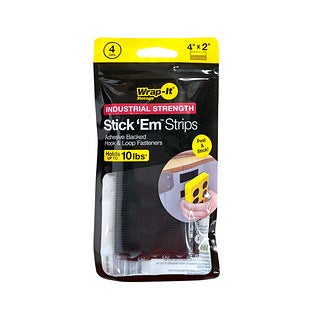 Wrap-It Storage 4" x 2" Stick 'Em, Strips - Industrial Strength, 4 Sets | by West Marine