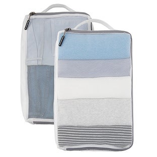 The Container Store® Large Cubes Heather Grey Set of 2