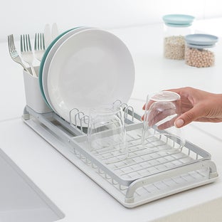 Brabantia® Sinkside Dish Drying Rack Dark Gray