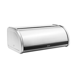 Brabantia Medium Roll Top Bread Box - White