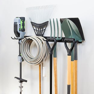 StoreYour Bedrock Garage Tool Organizer - Black powder coated steel
