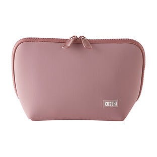 Clear Train Case With Top Compartment | Mauve | CALPAK | Luggage & Travelware