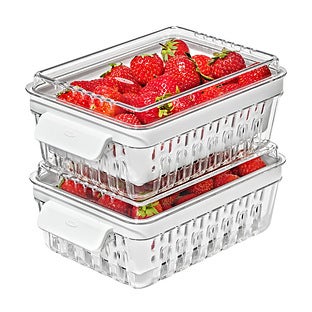 Oxo Good Grips Berry Keeper Produce Saver, 2-Piece Set