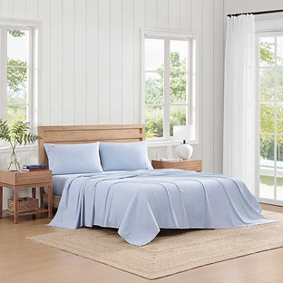 Tommy Hilfiger® Queen 4-Pc. Global Stripe Sheet Set White