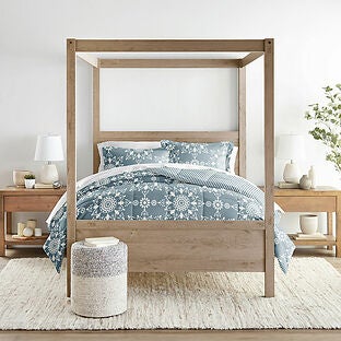 Twin XL 2-Pc. Down Alternative Comforter Set Light Blue