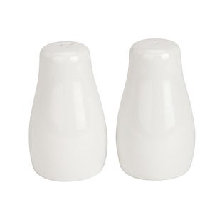 Gibson® Salt & Pepper Shakers White Set of 2