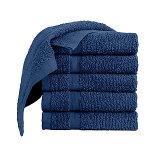 Wash Cloth White Set of 6