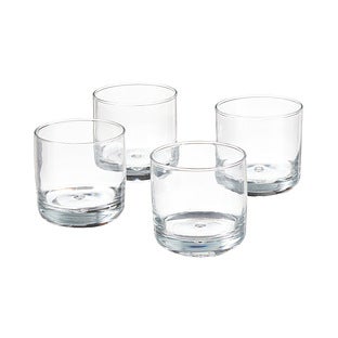 13.5 oz. Epic Bubble Double Old Fashioned Glass Clear Set of 4