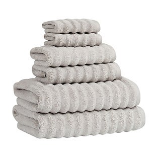 London Fog® Zero Twist Towel Grey Set of 6
