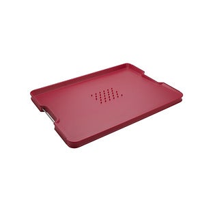 Joseph Joseph Cut and Carve Plus Multi-Function Chopping Board - Black