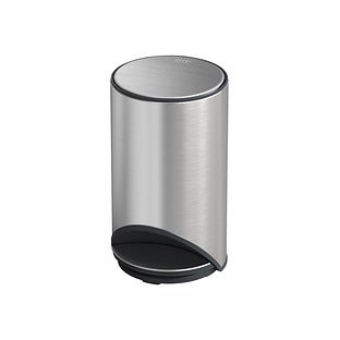 Joseph Joseph Arc Slimline Pedal 10L Trash Can, One Size, Black