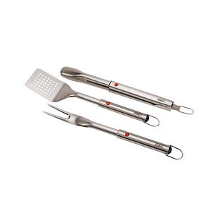 Joseph Joseph Grillout BBQ 3-pc. Kitchen Utensil Set, One Size, Stainless Steel