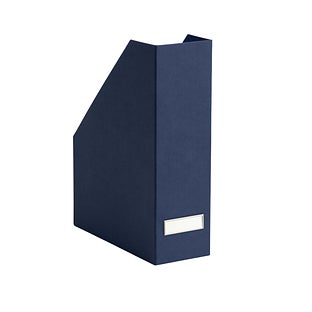 Ringo Fiberboard 3-Ring Binder Organizer 1-inch Ring, 11 x 11.8 x 1 in, Blue, 6PK