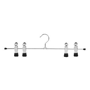 MAWA Series K40/DG German Non-Slip Steel Hanger, Black Set of 10