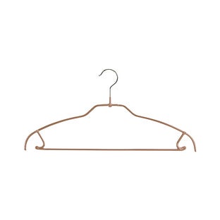 MAWA Style 42FTU German Non-Slip Steel Hanger Copper Set of 10